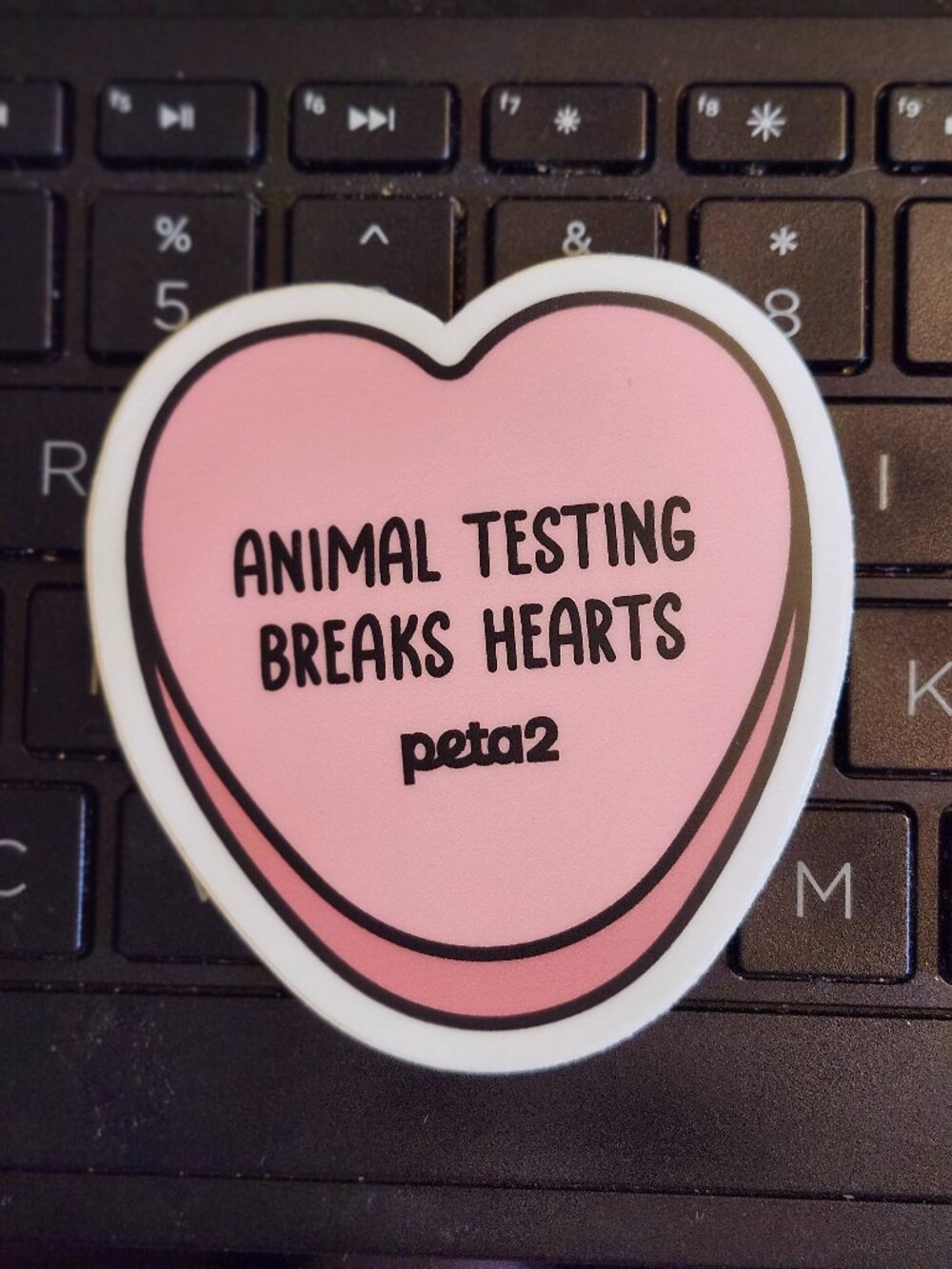 PETA sticker